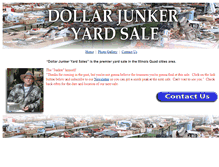 Tablet Screenshot of dollarjunker.com